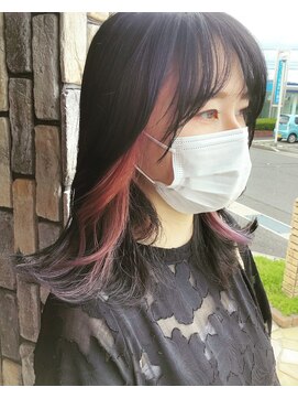 ヘアーメイク フェヌア(Hair Make fenua) インナーカラー