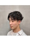 ☆スパイラルパーマ×刈り上げマッシュ☆ 横山飛翔
