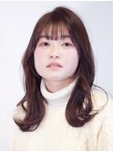 小顔カット/前髪/くびれヘア/韓国/ロング/20代/30代/40代/梅田