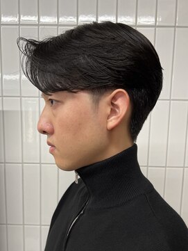 ニコ トウキョウ ヨコハマ(nico) メンズ/センターパート/ニュアンスパーマ