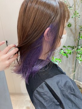 サンド 池袋(sand) 推しカラー/インナーカラー/ダブルカラー/池袋駅/ボブ