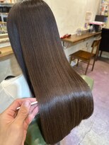 リリアン(Ririan)&nbsp;【橋本】うる髪フルカラー+自社製品髪質改善トリートメント