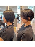 前下がりショート/前髪/絶壁解消/小顔効果/30代/40代【橋本】