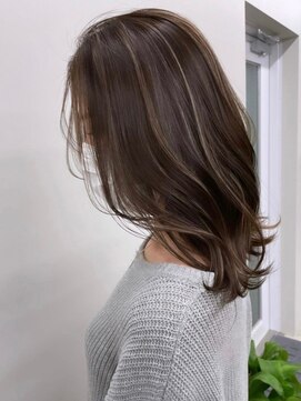 ジルブラン 横浜関内(JIL BLAN) ハイライトバレイヤージュダブルカラーケアブリーチ30代40代