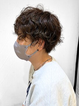 アッシュ 町田駅前通り店(Ash) 刈り上げショート強めパーマ