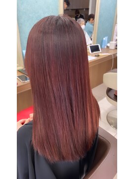 アッシュ 下北沢店(Ash) 縮毛矯正×ラベンダーピンクカラー