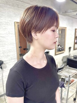 アイドットプラスサッポロ 札幌(i.+SAPPORO) ショートボブ前髪白髪染め白髪ぼかしつや髪簡単スタイリング