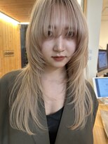 オアシス(oasis)&nbsp;【oasisオグラ】ブリーチカラー/ウルフロングレイヤー