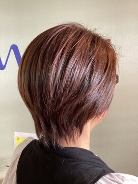 ウエーブ 丸みショート