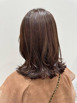 アヴァンス アリオ鳳店(AVANCE) ウルフカット×ベージュブラウン