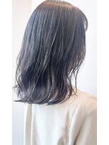 アルファ(Hair Salon alpha) 【大人可愛い×透明感】オリーブベージュ×ゆるふわミディ