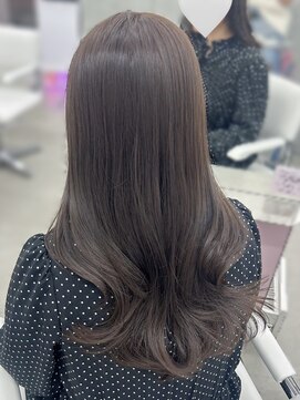 エヌアイ オモテサンドウ(ni omotesando) ☆ラベンダーベージュ くびれヘア ツヤカラー☆