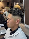 フェード/メンズ/大宮/ツイストスパイラル/波巻きパーマ