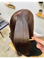 アル 心斎橋(alu)&nbsp;髪質改善カラー/ブラウン/ピンクブラウン/ピンクベージュ