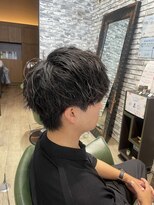 ジッピーオブヘアー(Zippy of hair) ラフ×ナチュラルな束感シャドウパーマ
