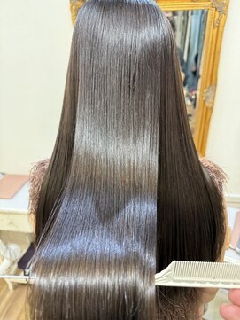 カシュカシュ(cache cache) 髪質改善 酸性ストレート縮毛矯正用賀