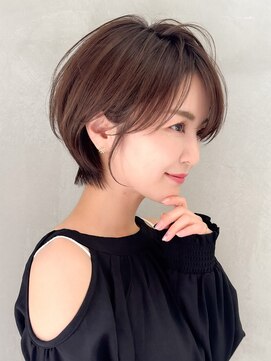 ロンドエニカ 大宮(Lond enika) ショート/ハイライトカラー/白髪/白髪ぼかし/くびれヘア/大宮