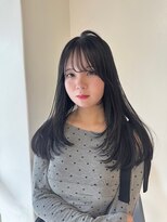 アモレット 天文館店(amoretto)&nbsp;ミディアムレイヤー×グレージュ