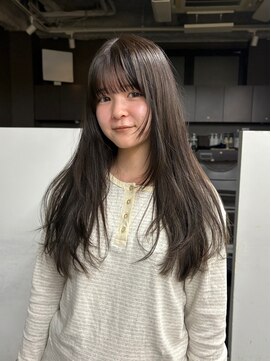 ヌープヘアーアイス(NUUP.hair ici) 大人可愛い大人美人くすみカラーアッシュグレーベージュ