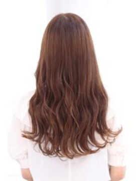 ツヤ感ロング/明るめベージュカラー