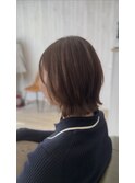 ボブ レイヤー☆20代30代40代グレージュ