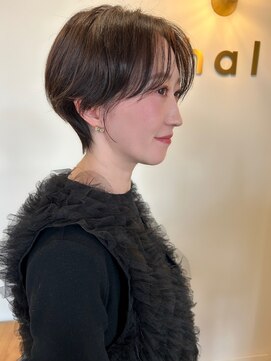 ハル 泉中央(hal) ハンサムショート/ショート/グレージュ/千世hal泉中央