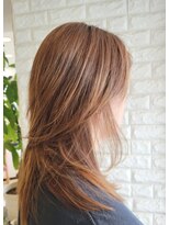 松本平太郎美容室 国立店&nbsp;30代40代50代×ロングレイヤー×酸性ストレート