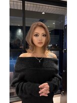 ヘアープレイス ヴィブ(hair place VIVE)&nbsp;最高峰トリートメント使用のハイトーンデザイン★