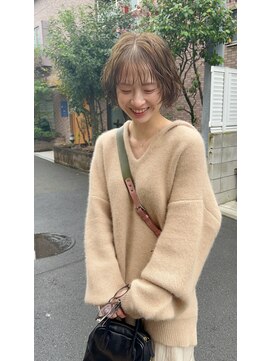 ホヌン 茅ヶ崎(Honnun) 人気×ゆるふわショートパーマ/茅ヶ崎