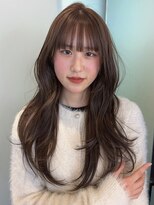 ラパンセヴェール(LA PENSEE VERT)&nbsp;ブリーチなしダブルカラー透明感オリーブベージュ