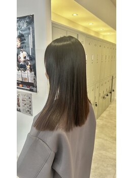 エクラバイケンジ(ECLAT byKENJE)の写真/湘南台初！高濃度水素ケア&酵素ケアで叶える、通うたび綺麗に！潤い溢れる上品なツヤ髪へ導く◎