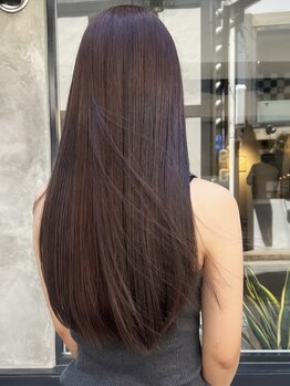 シェル(SHEL+L)の写真/髪質改善で素髪のようなツヤ髪へ導きます☆ツヤがない・パサつき・広がりなどダメージのお悩み解決!