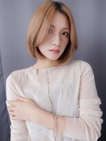 カバーヘア ブリス 北浦和(COVER HAIR bliss)&nbsp;透明感ダブルカラー酸熱トリートメントワンレンボブ20代30代Z