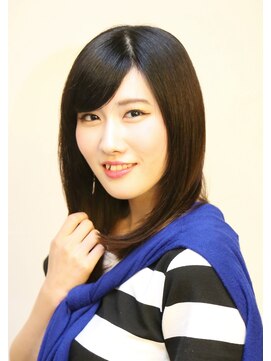 ヘアーデザイン ソレイユ 久米川店(Hair Design SOLEIL) ナチュラルストレート