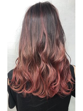 エマ(Emma) バレイヤージュ レッド