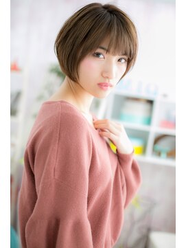 ミック 日暮里店(miq) ナチュかわ☆好感☆前下がりボブa