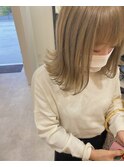 ブロンドベージュbob