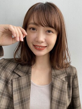 ガーデントウキョウ(GARDEN Tokyo) 【GARDEN荒井夏海】ふんわり鎖骨ボブ×シースルー前髪