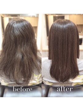 リアン(Lien) 『髪質改善』ストレートエステ（縮毛矯正）（リタッチ可）