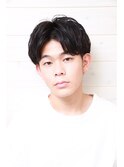 ［OCEAN　Hair&Life高田徹]黒髪センターパート