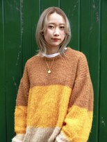 デヴェロペ(Devellope.) 【Devellope.】宮腰担当！　外国人風　ミディアム　ブロンドBOB