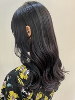 アクアオモテサンドウ(ACQUA omotesando)&nbsp;△高発色！パープルグレージュロングヘア髪質改善