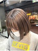 ツヤ感たっぷりシナモングレージュ♪