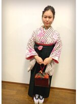 アクティフ(actif) ーKITSUKEーby actif 2022年卒業袴の着付けヘアセット名駅3分