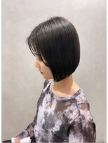 サク(Sac.)&nbsp;ミニボブ　切りっぱなしボブ　暗髪　恵比寿sac. みつよ