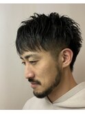 漢のショートスタイル