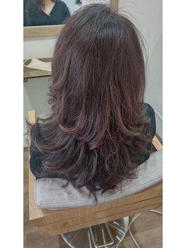 いとをかし美容室 アッシュベージュ ILLUMINAカラー