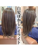 エイミーバイアフロート(amie  by afloat)&nbsp;白髪ボカシハイライト