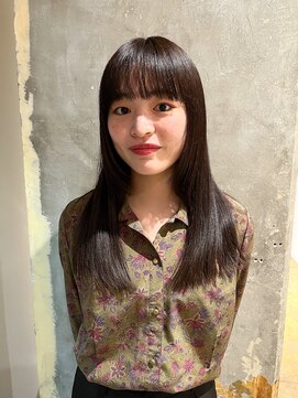 ハマモト 黒髪ロング