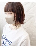 [CAMON. ]#ワイドバング#顔周りカット#くびれボブ
